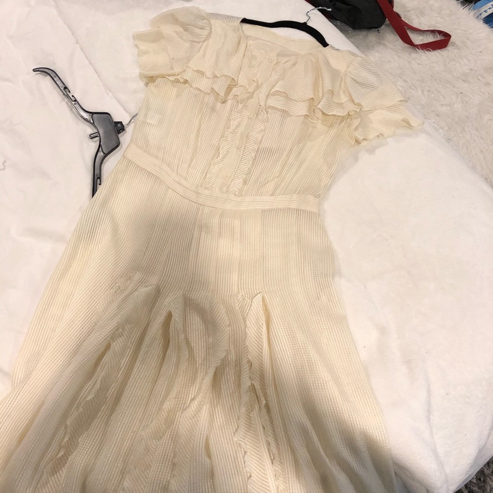 Cream summer dress